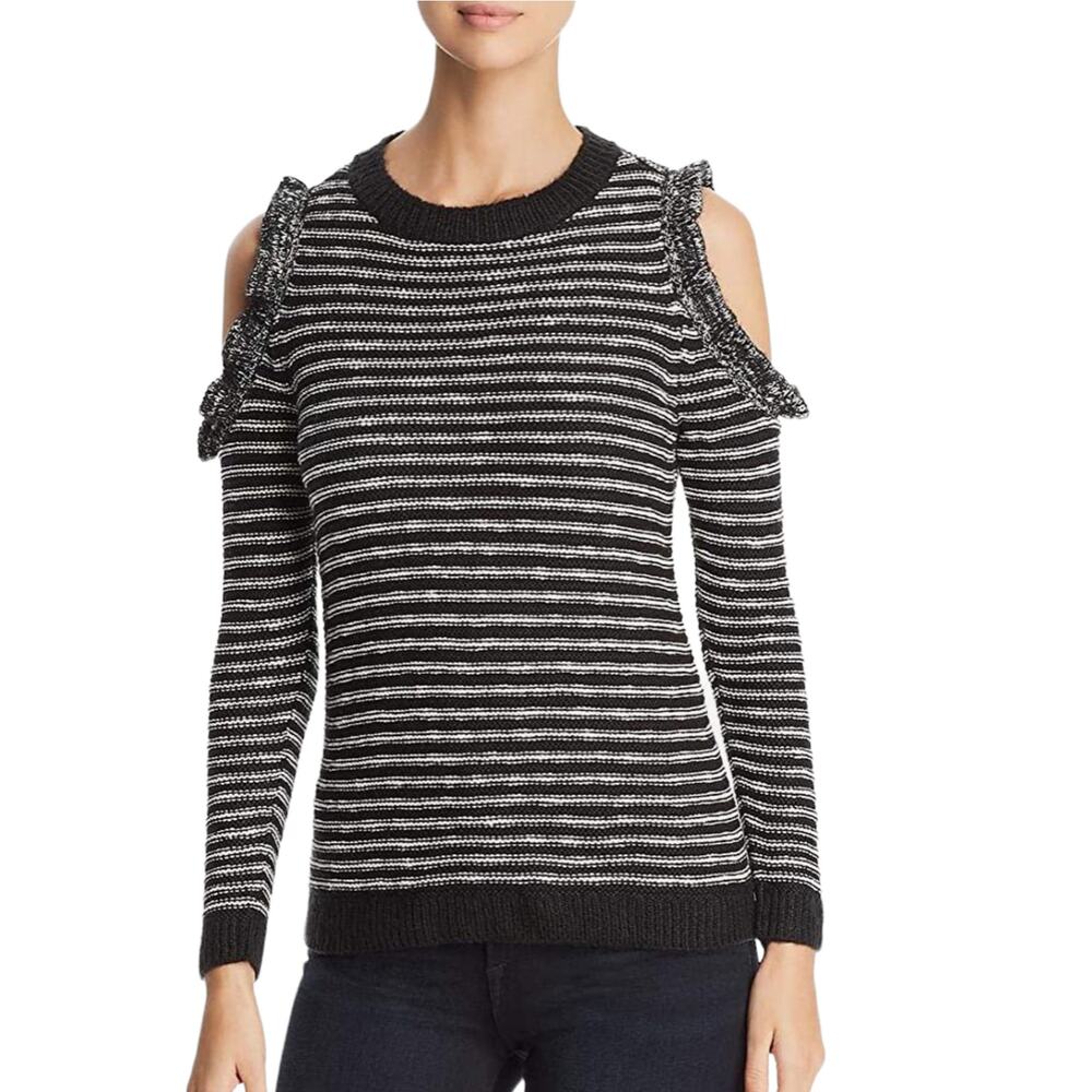 Heather B Cold Shoulder Sweater Size M